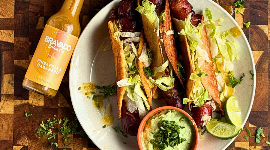 Crispy Pineapple Habanero Tacos de Soto