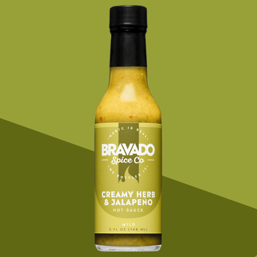 Creamy Herb & Jalapeño Hot Sauce
