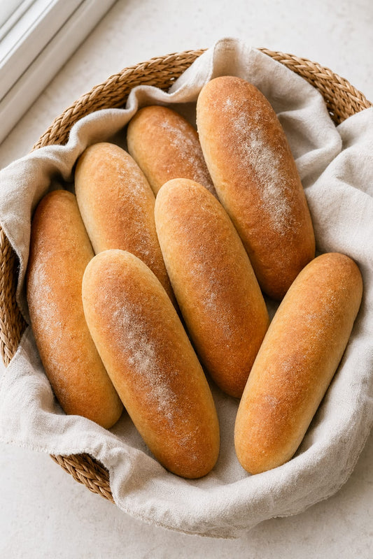 Sourdough Hot Dog Buns